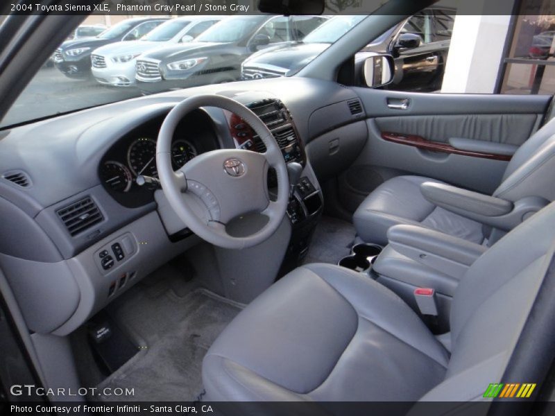 Stone Gray Interior - 2004 Sienna XLE 