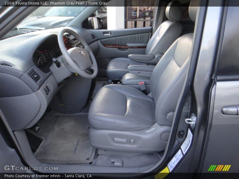 Front Seat of 2004 Sienna XLE