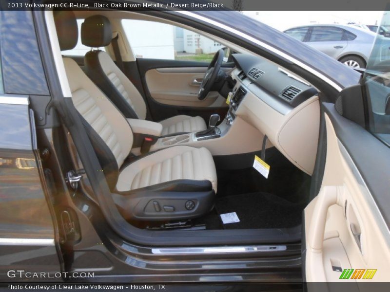  2013 CC R-Line Desert Beige/Black Interior