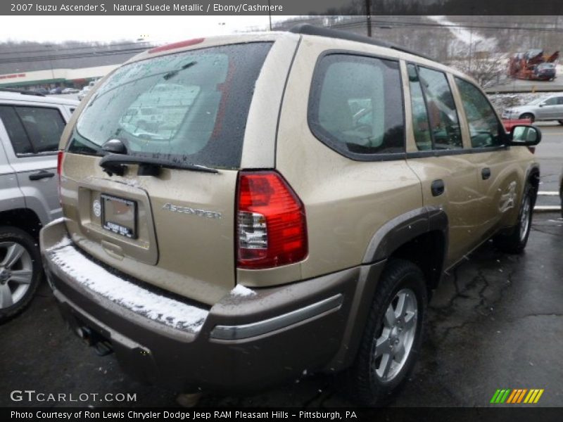 Natural Suede Metallic / Ebony/Cashmere 2007 Isuzu Ascender S
