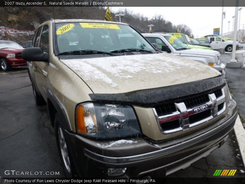 Natural Suede Metallic / Ebony/Cashmere 2007 Isuzu Ascender S