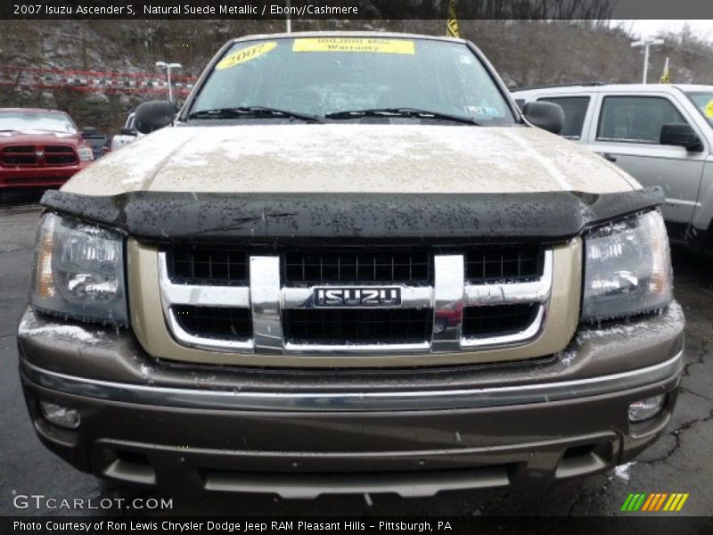 Natural Suede Metallic / Ebony/Cashmere 2007 Isuzu Ascender S