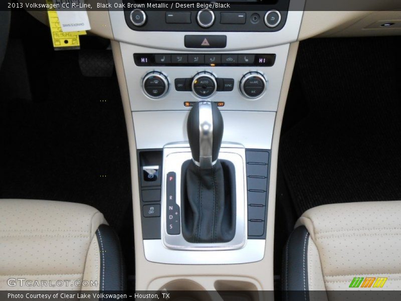  2013 CC R-Line 6 Speed DSG Dual-Clutch Automatic Shifter