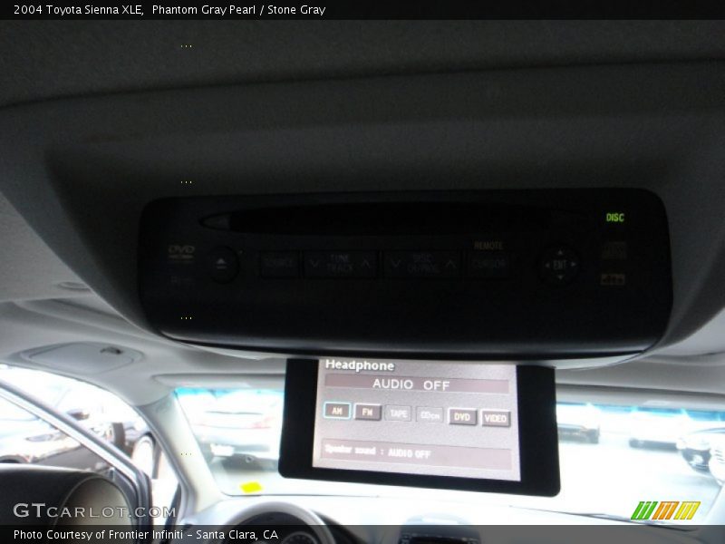 Phantom Gray Pearl / Stone Gray 2004 Toyota Sienna XLE