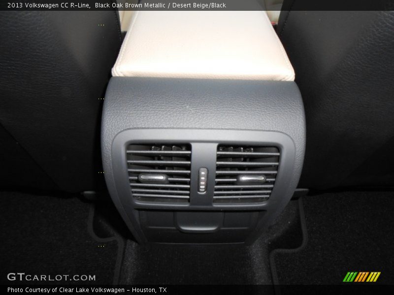 Black Oak Brown Metallic / Desert Beige/Black 2013 Volkswagen CC R-Line