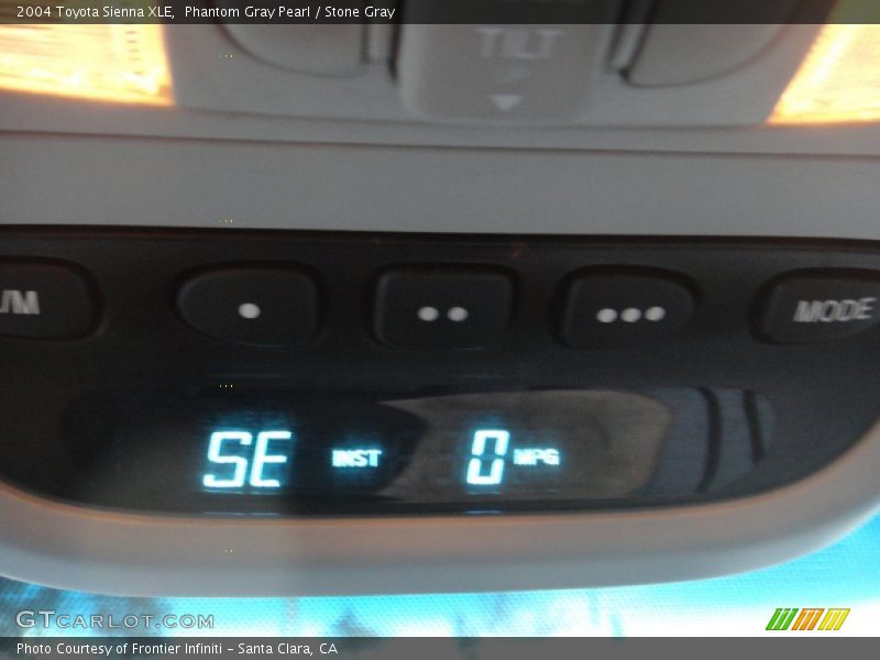 Phantom Gray Pearl / Stone Gray 2004 Toyota Sienna XLE