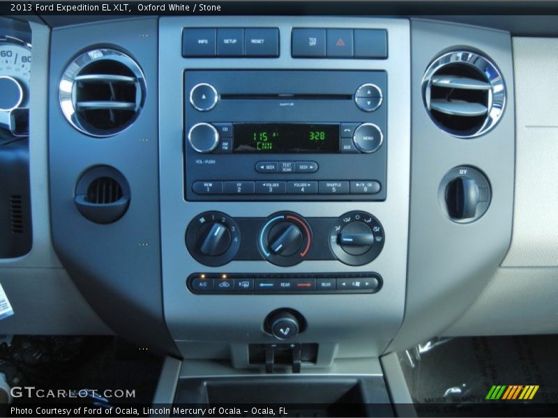 Oxford White / Stone 2013 Ford Expedition EL XLT
