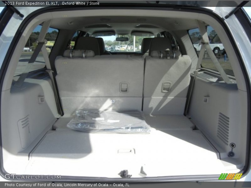 Oxford White / Stone 2013 Ford Expedition EL XLT