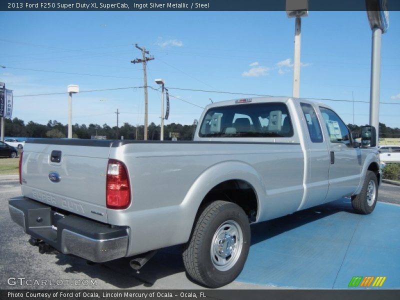Ingot Silver Metallic / Steel 2013 Ford F250 Super Duty XL SuperCab