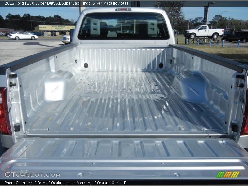 Ingot Silver Metallic / Steel 2013 Ford F250 Super Duty XL SuperCab