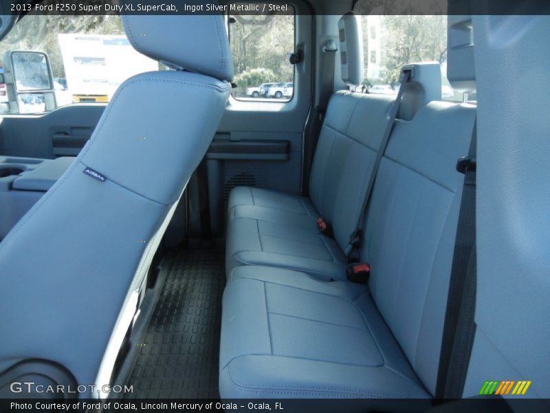 Rear Seat of 2013 F250 Super Duty XL SuperCab