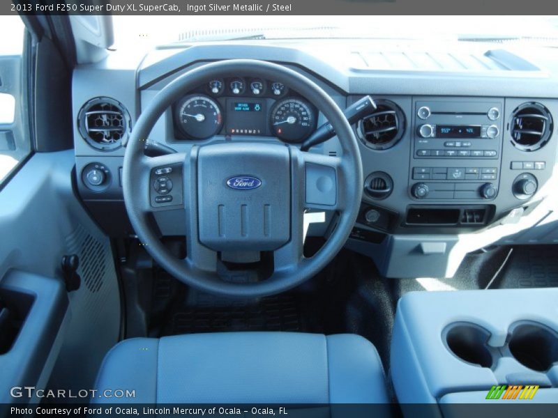 Dashboard of 2013 F250 Super Duty XL SuperCab