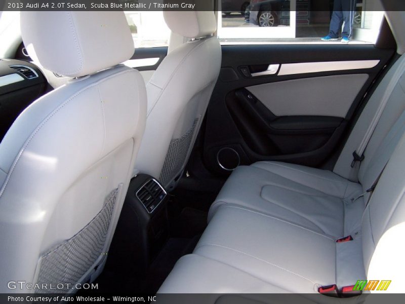 Scuba Blue Metallic / Titanium Gray 2013 Audi A4 2.0T Sedan