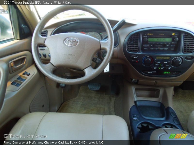 Dashboard of 2004 Sequoia SR5