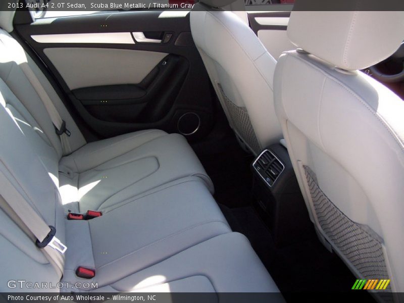 Scuba Blue Metallic / Titanium Gray 2013 Audi A4 2.0T Sedan