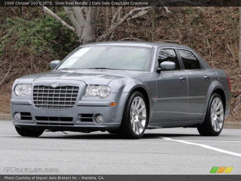 Silver Steel Metallic / Dark Slate Gray/Light Graystone 2006 Chrysler 300 C SRT8