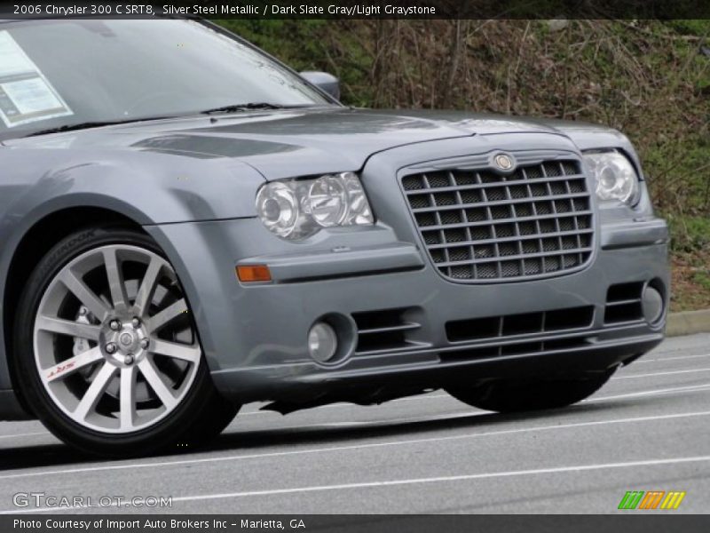 Silver Steel Metallic / Dark Slate Gray/Light Graystone 2006 Chrysler 300 C SRT8