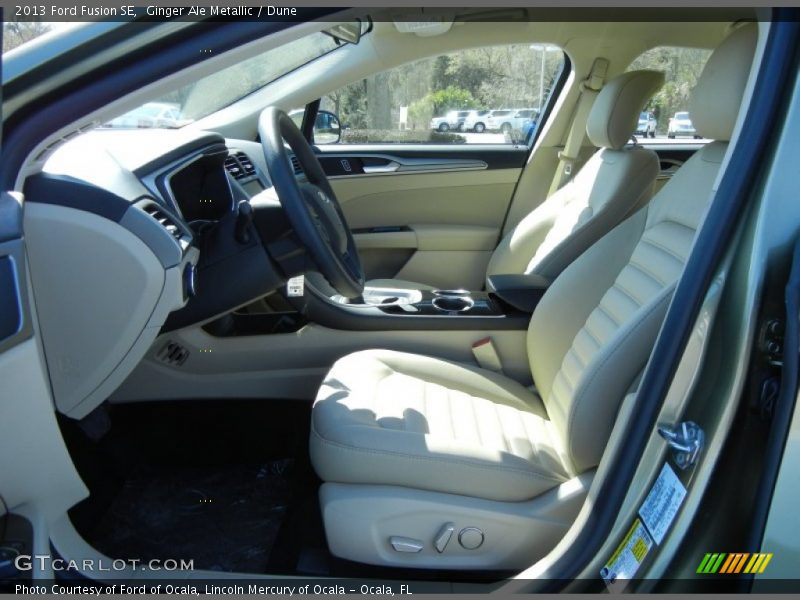 Ginger Ale Metallic / Dune 2013 Ford Fusion SE