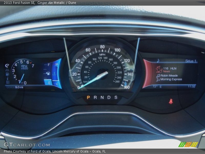 Ginger Ale Metallic / Dune 2013 Ford Fusion SE