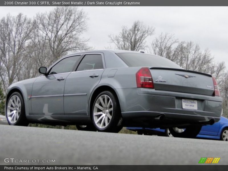Silver Steel Metallic / Dark Slate Gray/Light Graystone 2006 Chrysler 300 C SRT8