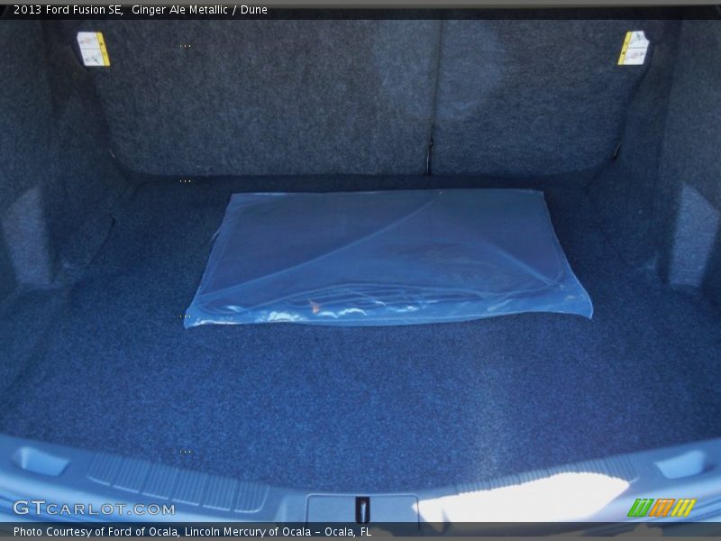 Ginger Ale Metallic / Dune 2013 Ford Fusion SE
