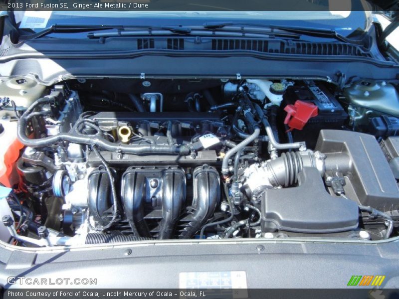 Ginger Ale Metallic / Dune 2013 Ford Fusion SE