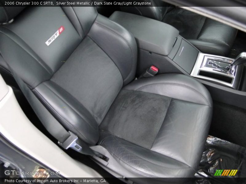 Silver Steel Metallic / Dark Slate Gray/Light Graystone 2006 Chrysler 300 C SRT8