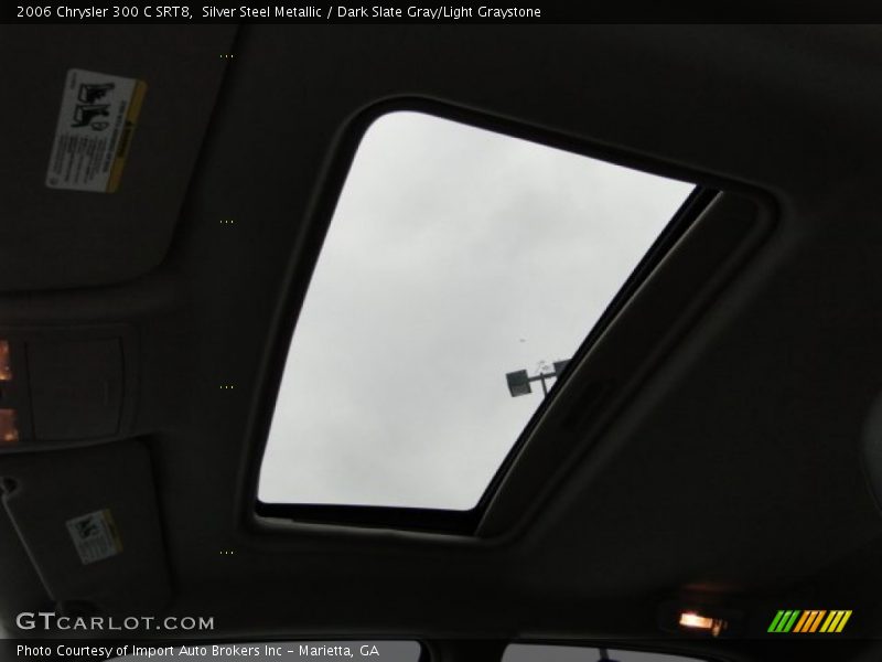 Sunroof of 2006 300 C SRT8