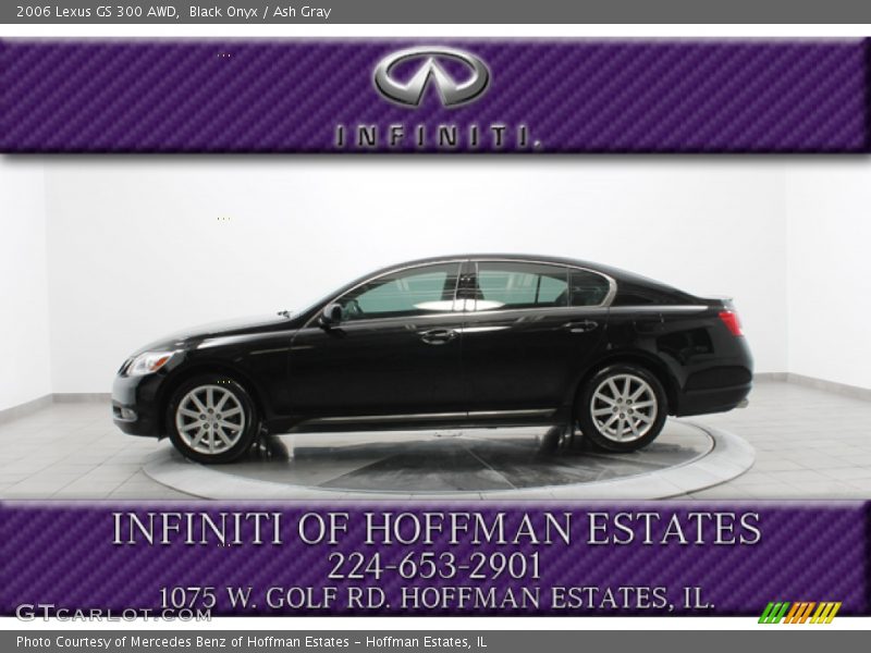 Black Onyx / Ash Gray 2006 Lexus GS 300 AWD