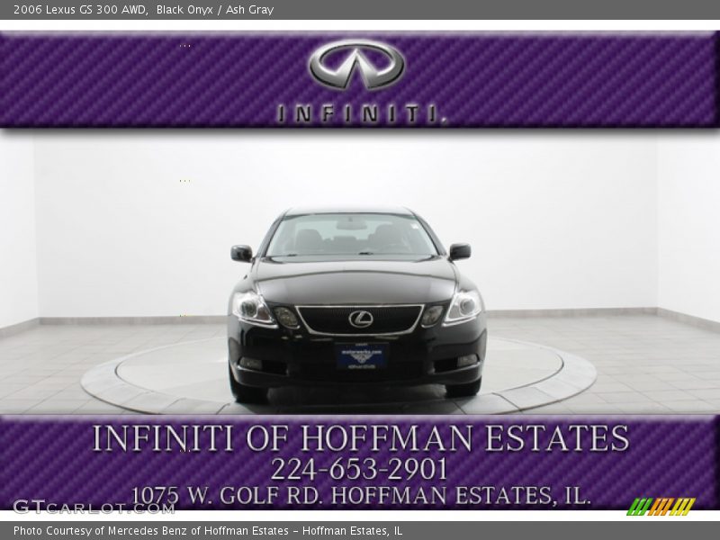 Black Onyx / Ash Gray 2006 Lexus GS 300 AWD
