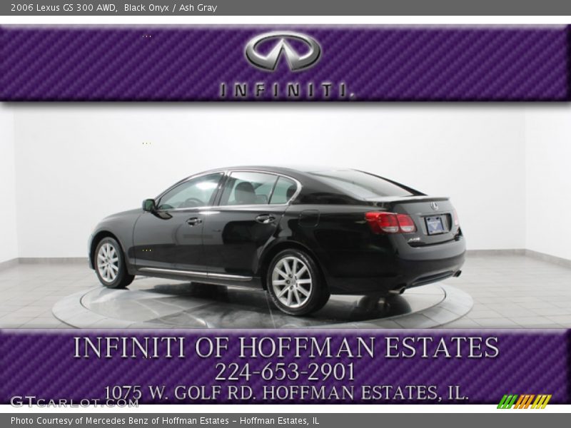 Black Onyx / Ash Gray 2006 Lexus GS 300 AWD
