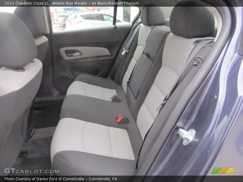 Atlantis Blue Metallic / Jet Black/Medium Titanium 2013 Chevrolet Cruze LS