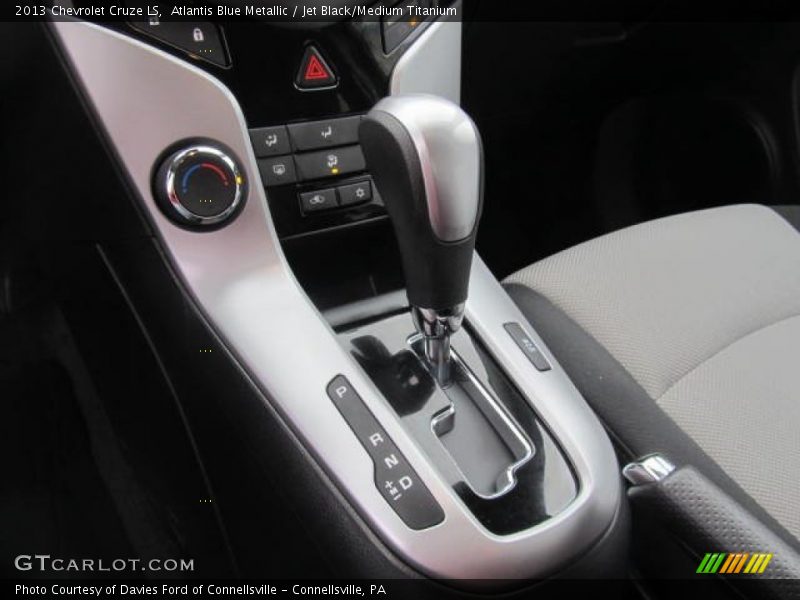 Atlantis Blue Metallic / Jet Black/Medium Titanium 2013 Chevrolet Cruze LS