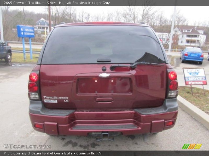 Majestic Red Metallic / Light Gray 2005 Chevrolet TrailBlazer LS 4x4