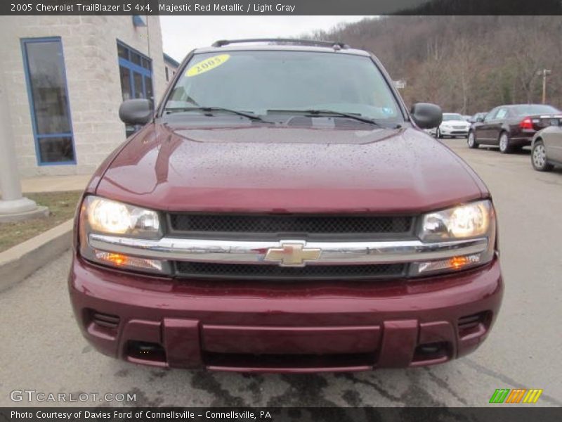 Majestic Red Metallic / Light Gray 2005 Chevrolet TrailBlazer LS 4x4