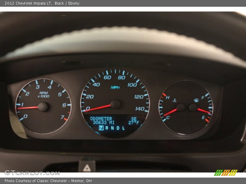 2012 Impala LT LT Gauges