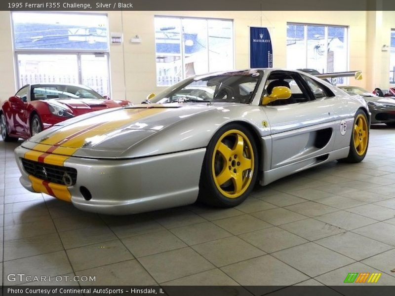 Silver / Black 1995 Ferrari F355 Challenge