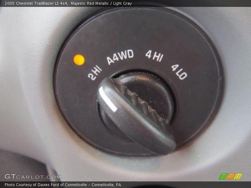 Majestic Red Metallic / Light Gray 2005 Chevrolet TrailBlazer LS 4x4