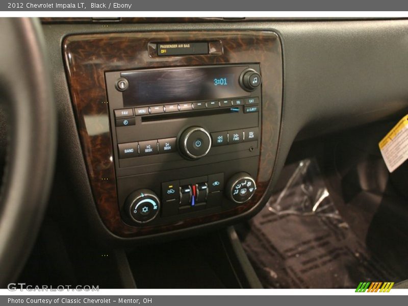 Black / Ebony 2012 Chevrolet Impala LT