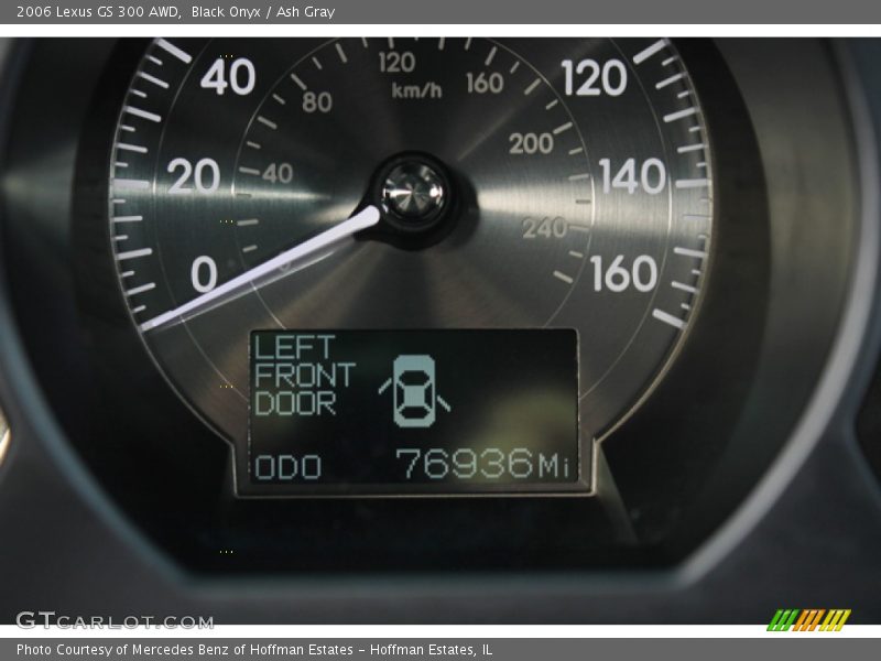 Black Onyx / Ash Gray 2006 Lexus GS 300 AWD