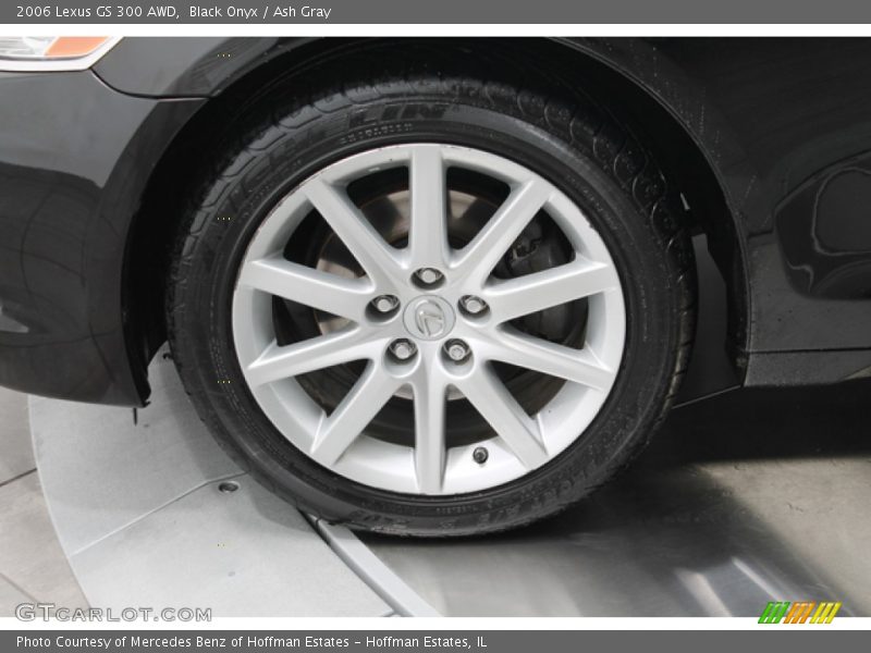 Black Onyx / Ash Gray 2006 Lexus GS 300 AWD