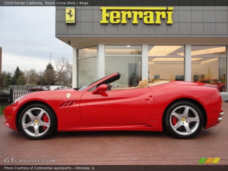  2009 California  Rosso Corsa (Red)