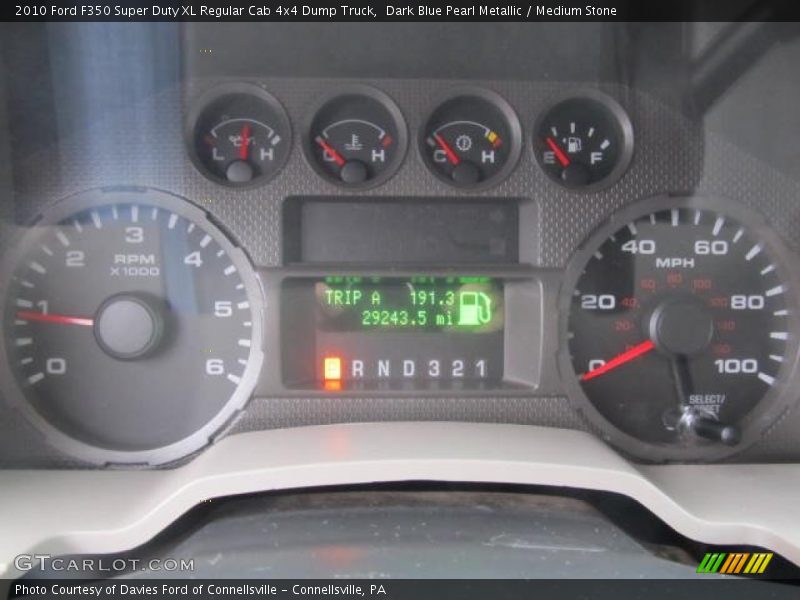  2010 F350 Super Duty XL Regular Cab 4x4 Dump Truck XL Regular Cab 4x4 Dump Truck Gauges