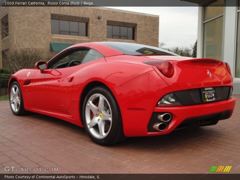 Rosso Corsa (Red) / Beige 2009 Ferrari California