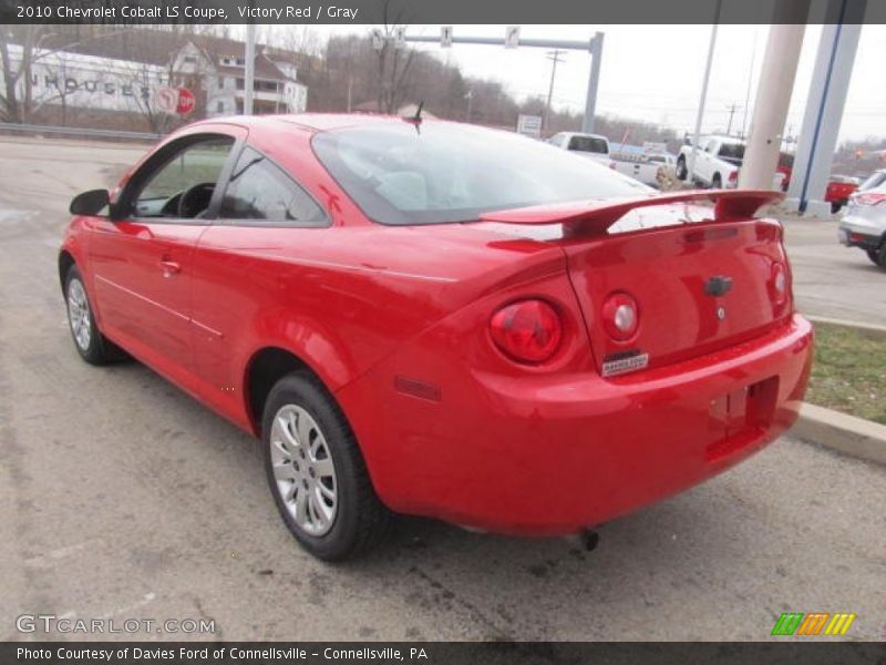 Victory Red / Gray 2010 Chevrolet Cobalt LS Coupe