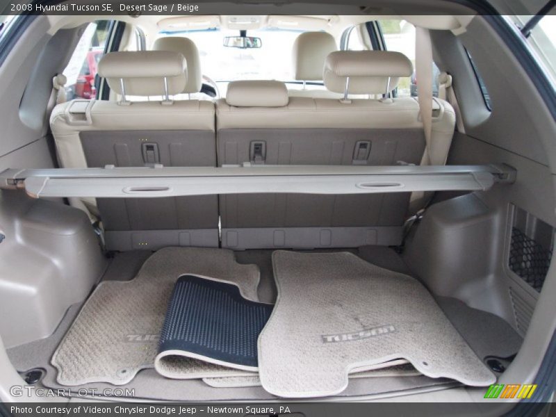 Desert Sage / Beige 2008 Hyundai Tucson SE