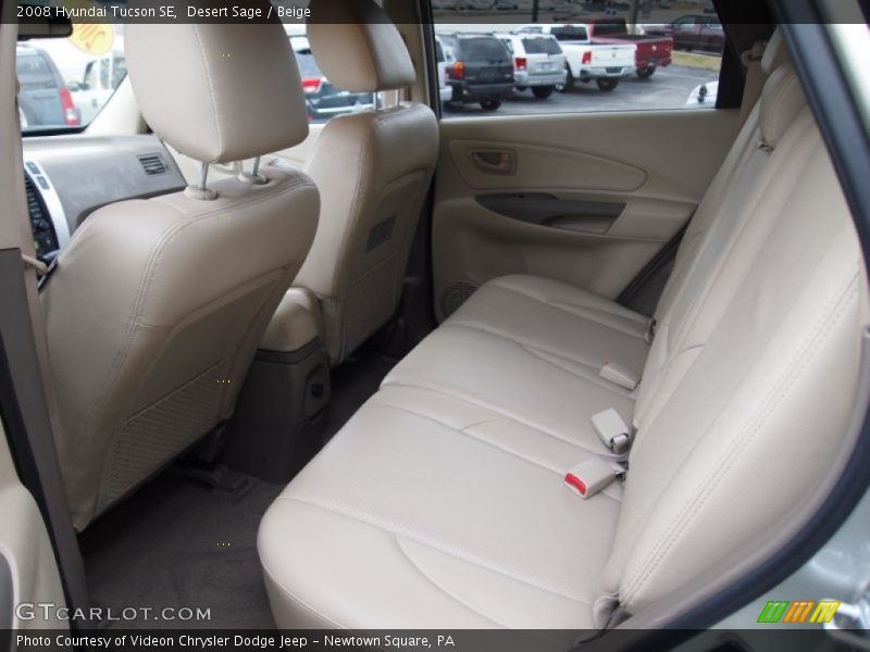 Desert Sage / Beige 2008 Hyundai Tucson SE