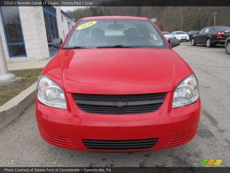 Victory Red / Gray 2010 Chevrolet Cobalt LS Coupe