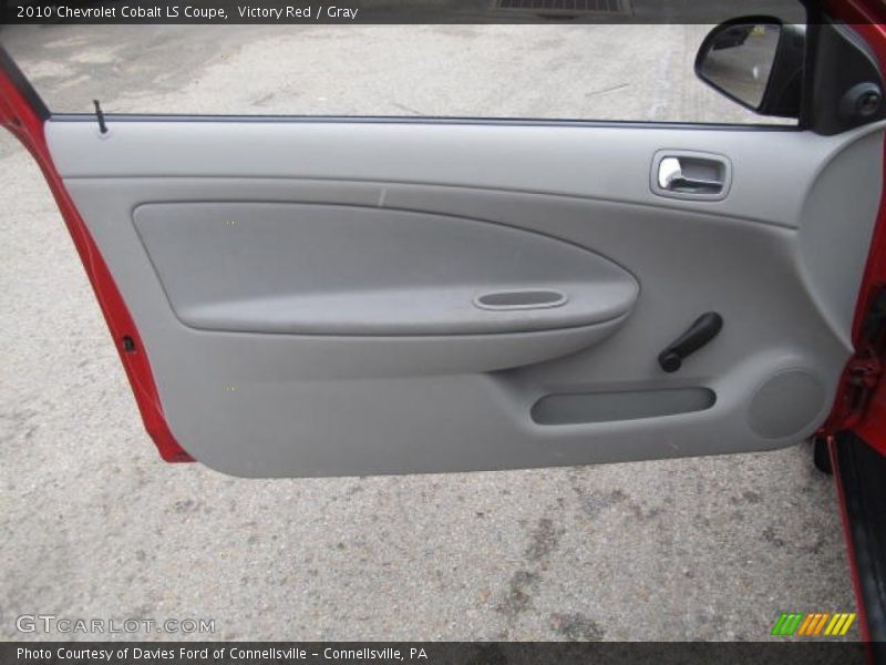 Victory Red / Gray 2010 Chevrolet Cobalt LS Coupe