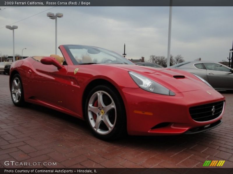 Rosso Corsa (Red) / Beige 2009 Ferrari California